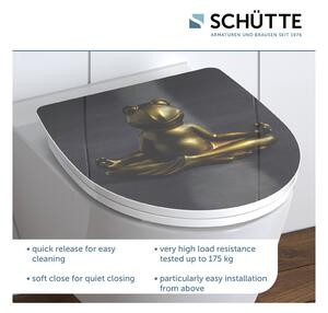 Schütte WC doska so spomaľujúcim mechanizmom (relaxujúca žaba) (100253145)