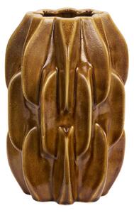 Keramická váza Warm yellow 28,5 cm
