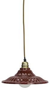 Stropná lampa Enamel Cherry