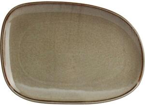 Tanier plytký F2D Ceres Grey 23x33 cm