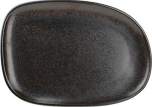 Tanier plytký F2D Ceres Black 33x23 cm