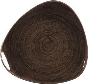 Tanier plytký Churchill Stonecast Iron Black 31,1 cm, trojuholníkový (6 ks)