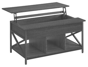 KONFERENČNÝ STOLÍK, sivá, čierna, kov, kompozitné drevo, 100/60/48 cm MID.YOU - Stolíky do obývačky, Online Only