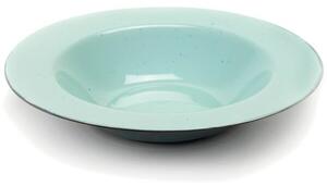 Tanier okrúhly SERAX L 27,3 cm, svetlo modrá / dymovo modrá