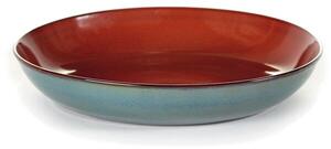 Tanier hlboký SERAX Rust 23,5 cm, dymovo modrá