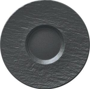 Podšálka na kávu Villeroy & Boch Manufacture Rock 15,5 cm, čierna (6 ks)