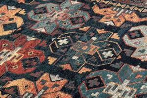 Vlnený koberec OMEGA ROHAN Orientálny vzor, navy