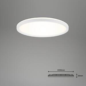 LED stropné svietidlo Slim S stmievateľné CCT biele Ø 29 cm