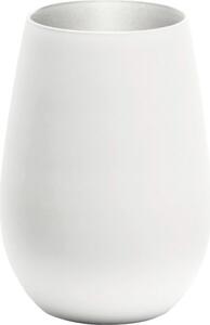 Pohár Stölzle Elements 465 ml, biely/strieborný (6 ks)