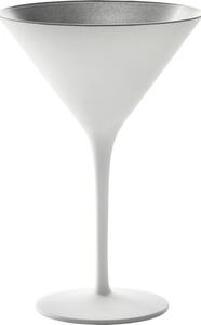 Koktailový pohár Stölzle Elements 240 ml, biely/strieborný (6 ks)