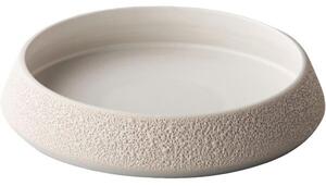 Tanier hlboký Style Point Vulcanic 20 cm, biely