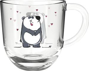 Detský pohár s uchom 280 ml, panda