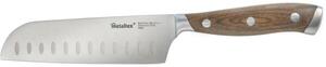 Santoku nôž Metaltex 30 cm, drevená rukoväť