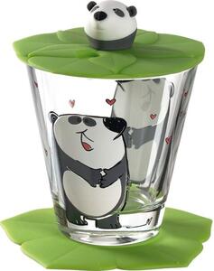 Detský set na pitie 3 ks, panda