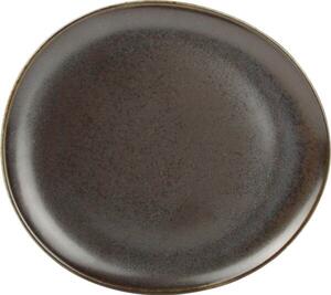 Tanier plytký F2D Ceres Black 25x23 cm (6 ks)