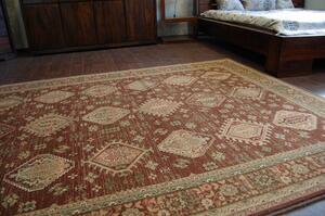 Vlnený koberec OMEGA SARDIS burgund
