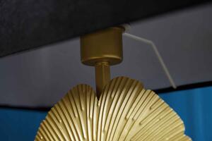 Dizajnová stolová lampa Rashid 78 cm čierno-zlatá