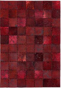 ASIATIC LONDON Xylo Red Cross Stitch - koberec ROZMER CM: 200 x 290