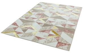 ASIATIC LONDON Orion OR10 Flag Pink - koberec ROZMER CM: 120 x 170