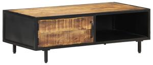 Konferenčný stolík 105x50x35 cm surové mangovníkové drevo