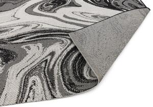 ASIATIC LONDON Alfresco Patio Black Marble - koberec ROZMER CM: 120 x 170