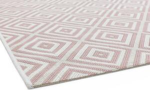 ASIATIC LONDON Alfresco Patio Pink Jewel - koberec ROZMER CM: 120 x 170