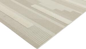 ASIATIC LONDON Alfresco Monty Natural Cream Geometric - koberec ROZMER CM: 120 x 170