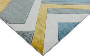 ASIATIC LONDON Sketch SK09 Linear Grey Multi - koberec ROZMER CM: 120 x 170