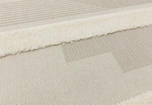 ASIATIC LONDON Alfresco Monty Natural Cream Geometric - koberec ROZMER CM: 120 x 170