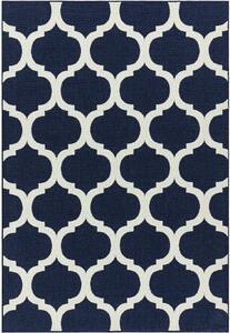 ASIATIC LONDON Alfresco Antibes Blue Trellis - koberec ROZMER CM: 200 x 290