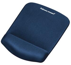 Podložka pod myš a zápästie Fellowes PlushTouch, modrá