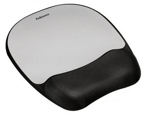 Podložka penová pod myš a zápästie Memory Foam, sivá