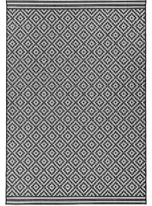 ASIATIC LONDON Alfresco Patio Diamond Mono - koberec ROZMER CM: 160 x 230