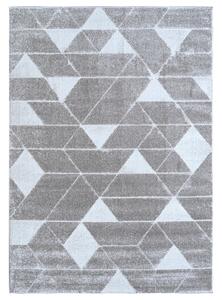 Angel Carpet, Kusový koberec Aurora 11 Grey, 60x110, šedá, kancelária