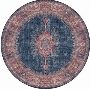 Conceptum Hypnose Okrúhly koberec Blues Chenille 150 cm modrý