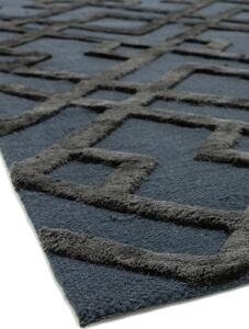 ASIATIC LONDON Dixon Black Trellis - koberec ROZMER CM: 200 x 290