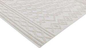 ASIATIC LONDON Alfresco Salta White Links - koberec ROZMER CM: 160 x 230