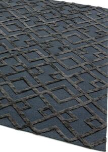 ASIATIC LONDON Dixon Black Trellis - koberec ROZMER CM: 120 x 170