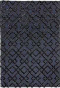 ASIATIC LONDON Dixon Black Trellis - koberec ROZMER CM: 160 x 230
