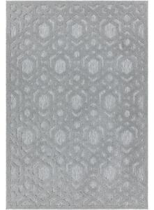 ASIATIC LONDON Alfresco Salta Silver Geometric - koberec ROZMER CM: 200 x 290