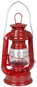 Pronett XJ3891 Petrolejová lampa 19 cm červená