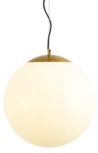 Skandiánske závesné svietidlo opálové sklo 40 cm - Ball 40