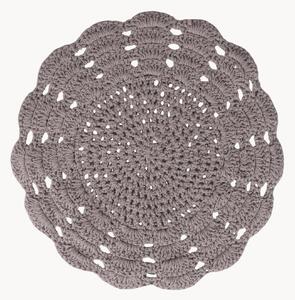 Okrúhle bavlnené prestieranie Crochet