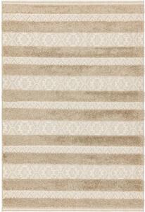 ASIATIC LONDON Alfresco Monty Natural Cream Stripe - koberec ROZMER CM: 200 x 290