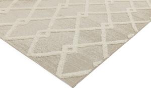 ASIATIC LONDON Alfresco Monty Beige Cream Diamond - koberec ROZMER CM: 120 x 170