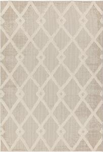 ASIATIC LONDON Alfresco Monty Beige Cream Diamond - koberec ROZMER CM: 160 x 230