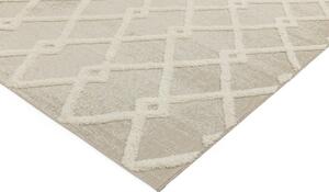 ASIATIC LONDON Alfresco Monty Beige Cream Diamond - koberec ROZMER CM: 200 x 290