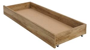 Úložný box pod posteľ ELISA 200 cm, dub artisan