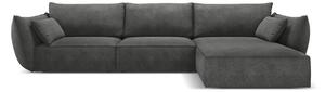 Sivá rohová pohovka (pravý roh) Vanda - Mazzini Sofas
