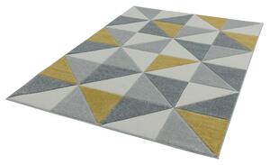 ASIATIC LONDON Sketch SK06 Cubic Ochre - koberec ROZMER CM: 120 x 170
